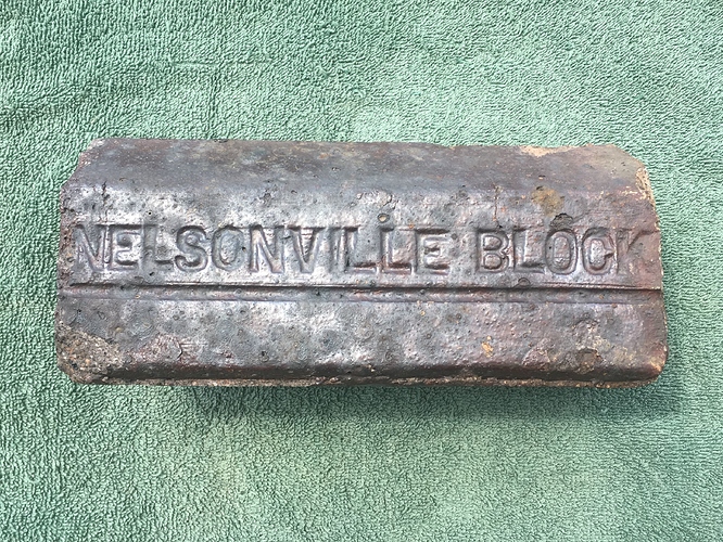 Beveled Nelsonville Block 1 6-22-17