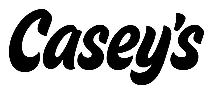 Casey's logo font?