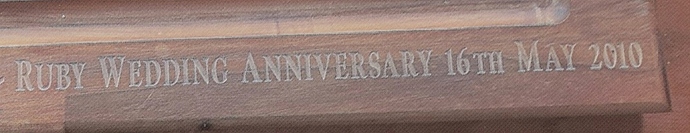 RubyWeddingFont